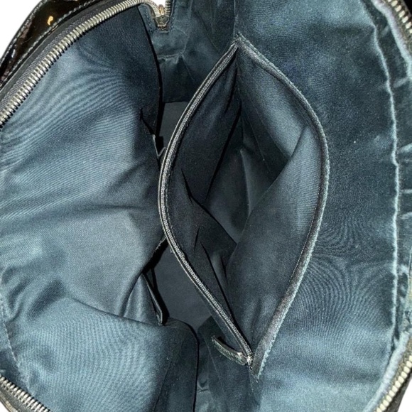 Yves Saint Laurent Muse Shiny Black Large Shoulder Bag - Picture 4 of 7